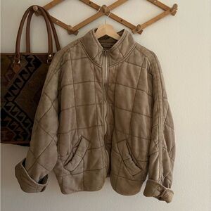 Free people *original* quilted dolman jacket